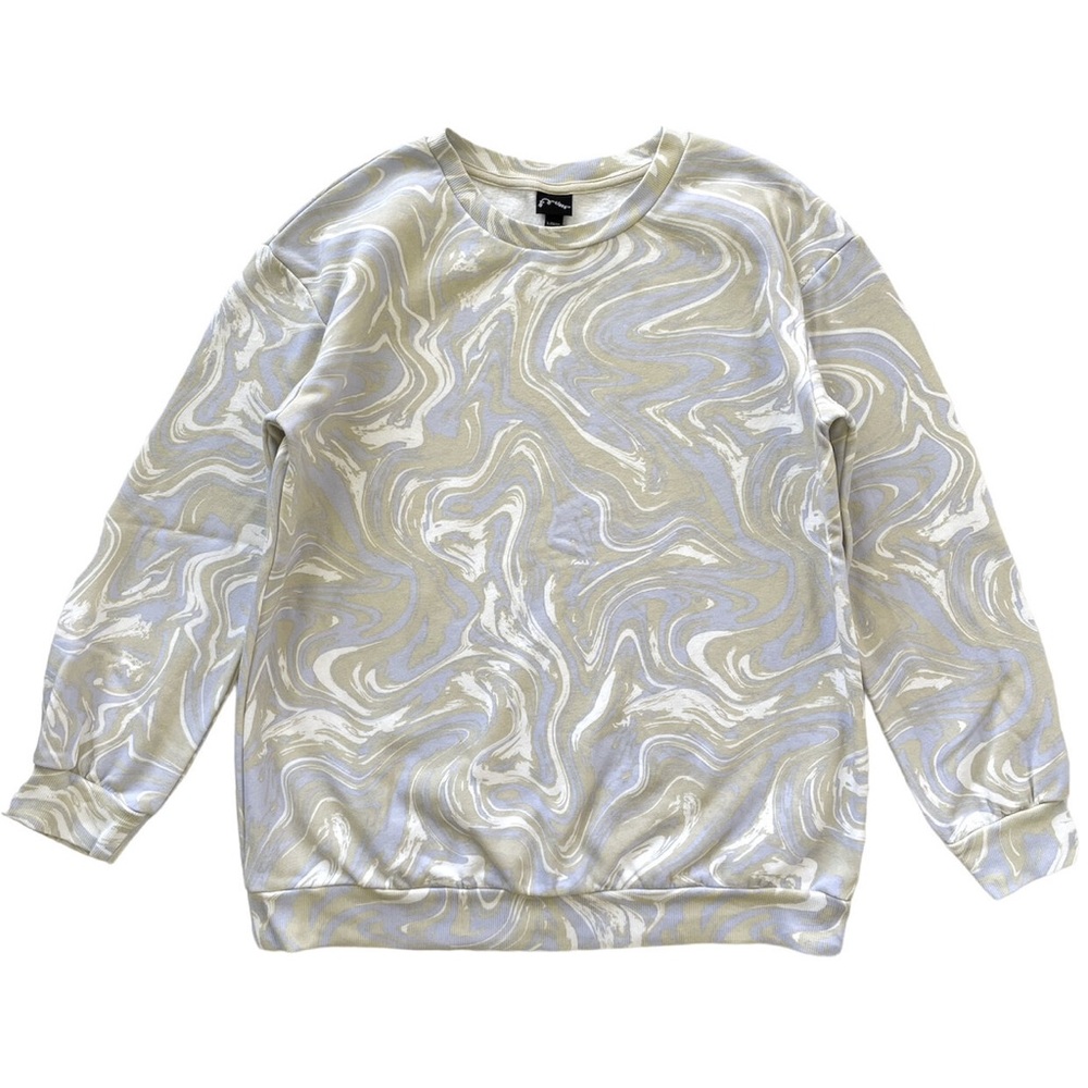 Art Class Girls Marble Swirl Sweatshirt Size Small (6/6X) - NWOT